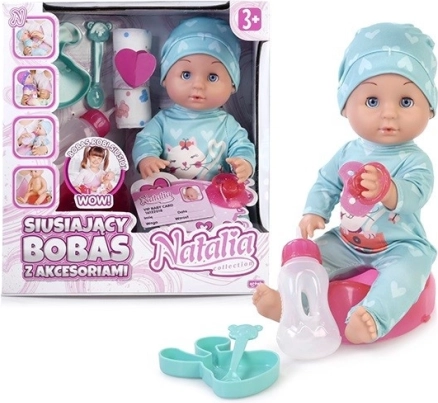 Laleczka bobas siusiająca 30 cm EDU&FUN