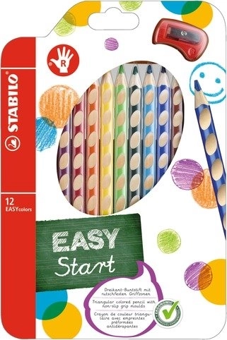 STABILO EASYstart zestaw kredek dla praworęcznych