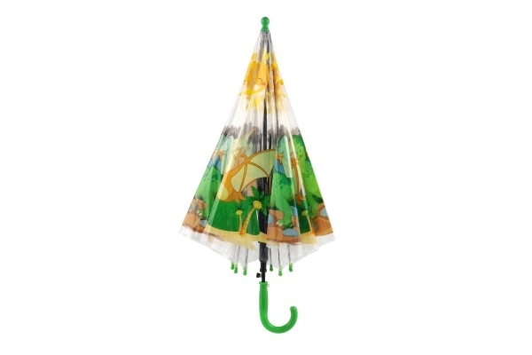 Ręczny parasol z dinozaurami