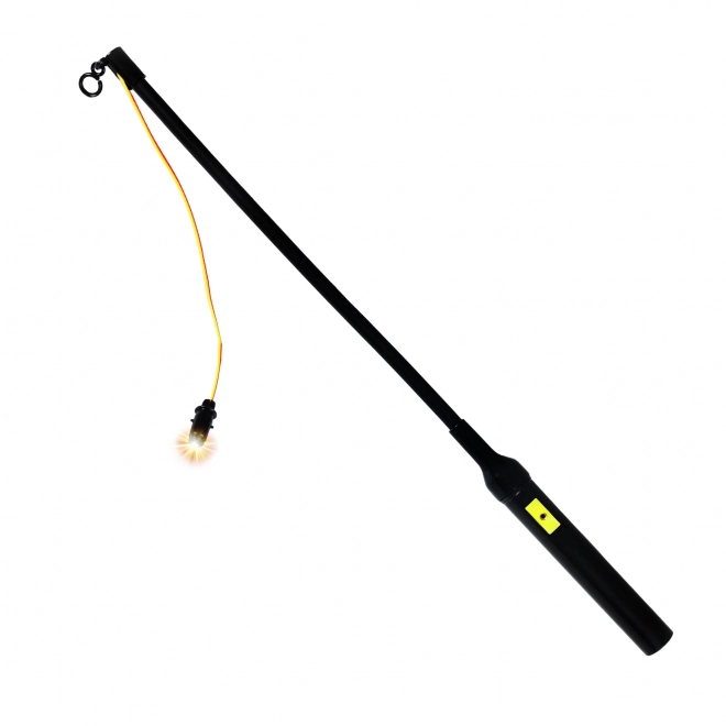 Lampion Halloween pająki 25 cm z świecącą różdżką 40 cm