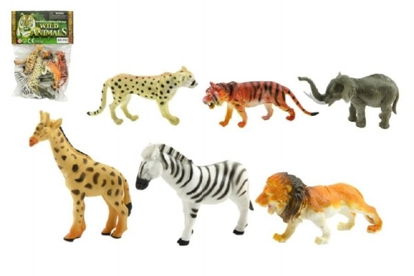 Zwierzątka safari ZOO zestaw 6 szt.