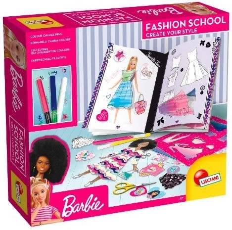 Kreatywny zestaw Barbie Fashion School