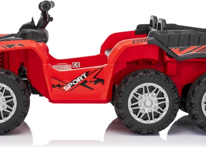Dziecięca Czterokołowiec Quad Sport TX ATV czerwona