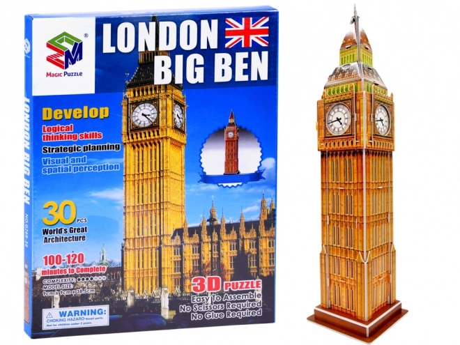 3D puzzle Londyn Big Ben