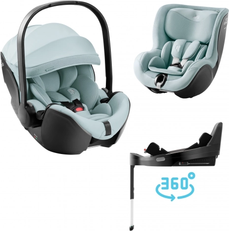 Fotelik samochodowy Britax Römer Baby-Safe Pro Style i Dualfix 5Z