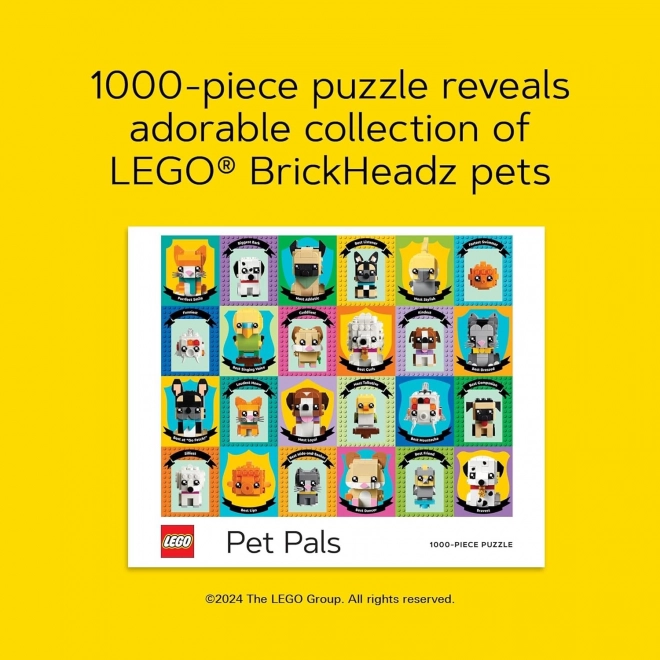 Puzzle LEGO Zwierzęcy Przyjaciele 1000 Elementów