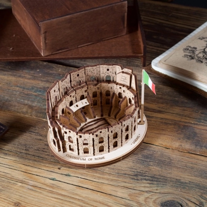 Ugears 3D drewniane mechaniczne puzzle Koloseum