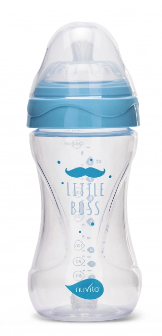 Butelka 250ml, Przezroczysty niebieski