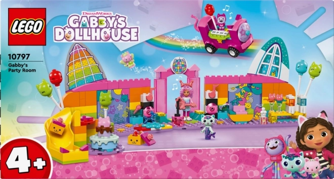 Lego Domek Gabby - Sala taneczna Gabby