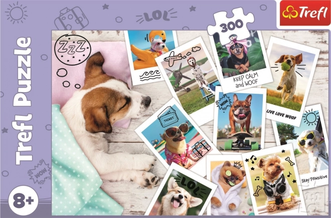 Puzzle 300 elementów - Zdjęcia z wakacji