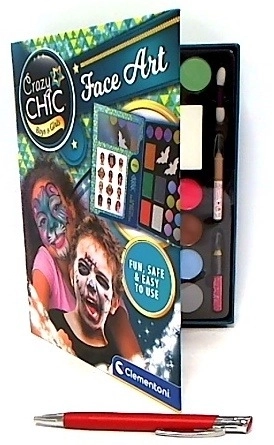 Crazy Chic - Zestaw do malowania twarzy dla dzieci
