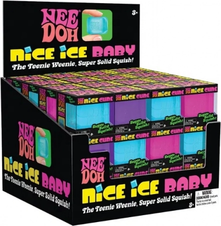 Schylling NeeDoh ściskana kostka Teenie Nice Ice Baby