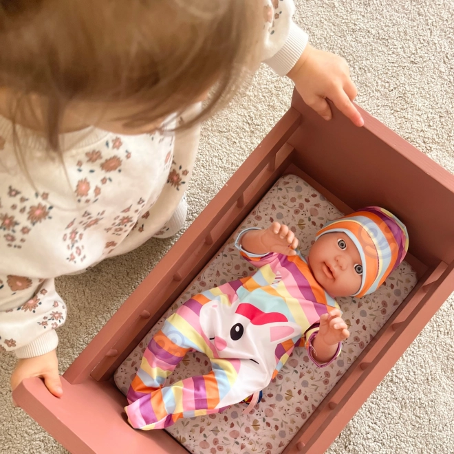 Woopie królewskie ubranie dla lalek zestaw jednorożec z czapką 43-46 cm