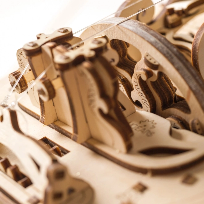 Ugears 3D drewniane mechaniczne puzzle Hurdy-Gurdy
