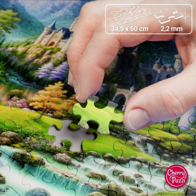 Puzzle Bajkowy zamek 500 elementów Cherry Pazzi