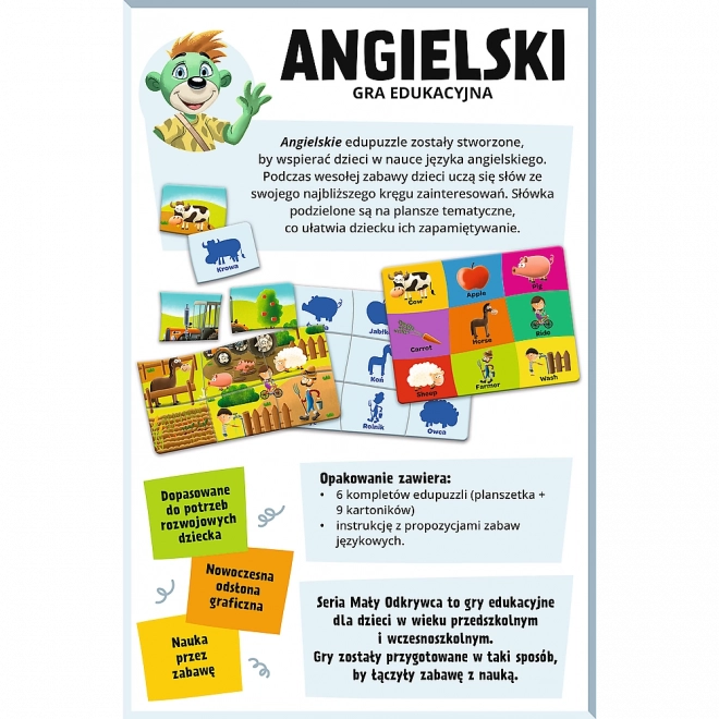 Mały odkrywca - Gra edukacyjna angielski Trefl
