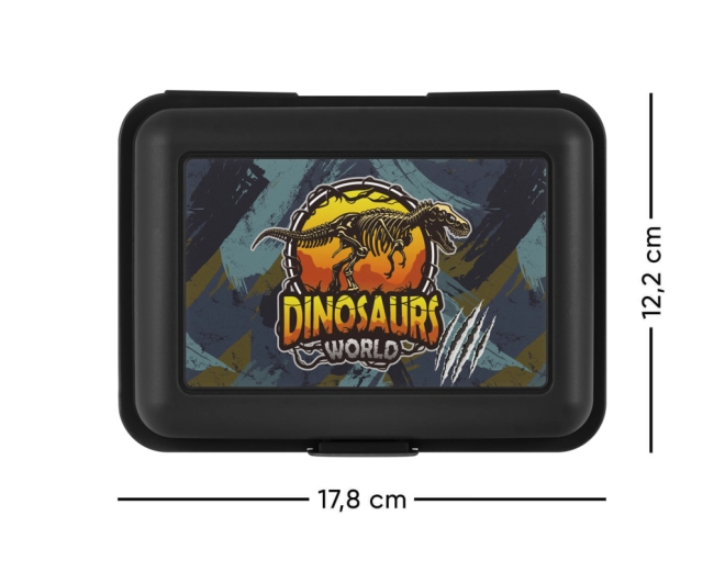 Stylowy design z dinozaurami