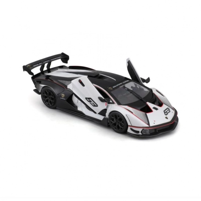 Bburago 1:24 Wyścig Lamborghini Essenza SCV12 – Białe