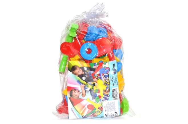Zestaw klocków plastikowych - Zoo