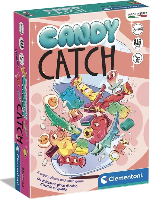 CLEMENTONI Gra karciana Candy Catch - Słodki połów