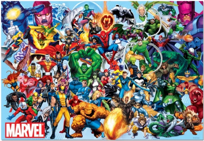 Puzzle Bohaterowie MARVEL 1000 elementów