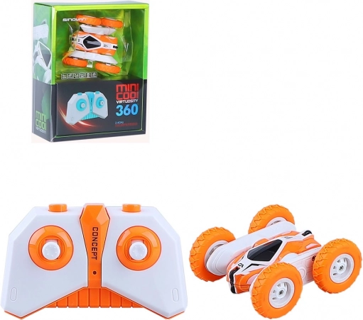 Kaskaderskie Auto RC Mini Pomarańczowe