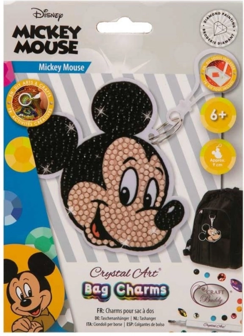 Crystal Art zawieszka Mickey Mouse