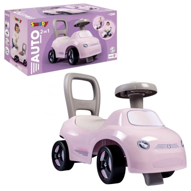 Jeździk Auto Różowe