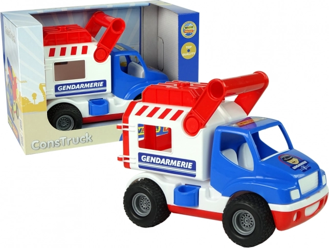 Dziecięcy samochód żandarmerii CONSTRUCK