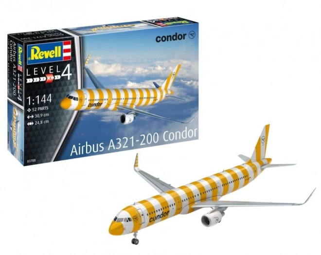 Model samolotu Airbus A321-200 Condor 1:144