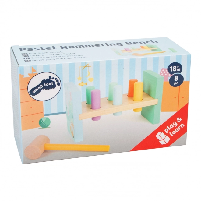Młotek w pastelowych kolorach od small foot