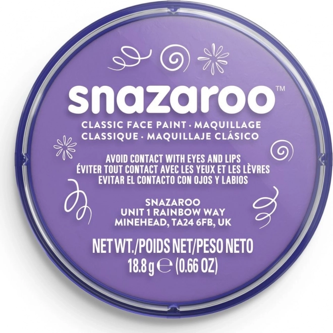 Snazaroo farba do twarzy jasnofioletowa 18 ml