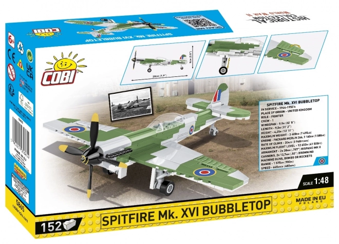Zestaw konstrukcyjny Spitfire Mk. XVI Bubbletop