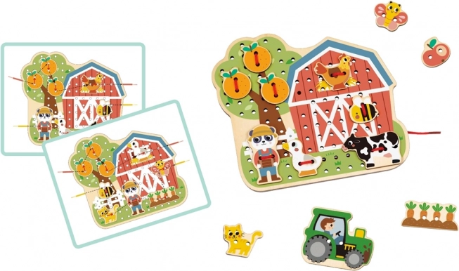 2Kids Toys Przeplatanka Farma