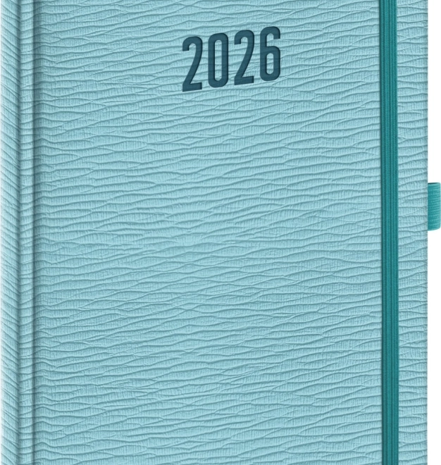 Notique Tygodniowy Dziennik Rivoli jasno niebieski 2026