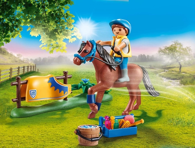 Zestaw figurek ziemi 70523 Walijski kucyk kolekcjonerski