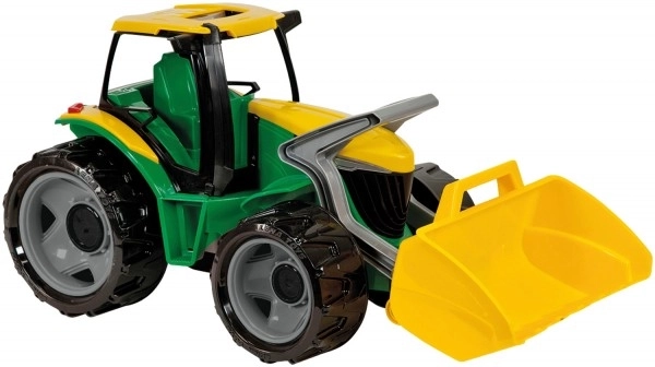Dziecięcy traktor z łyżką Zielono-Żółty