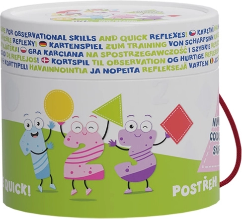 Gra Spostrzegawczość: Liczby, Kolory i Kształty