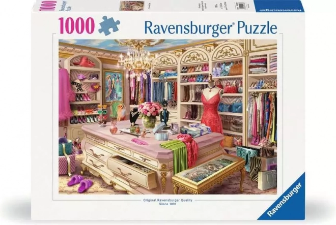 Ravensburger Puzzle Urokliwa Garderoba 1000 elementów