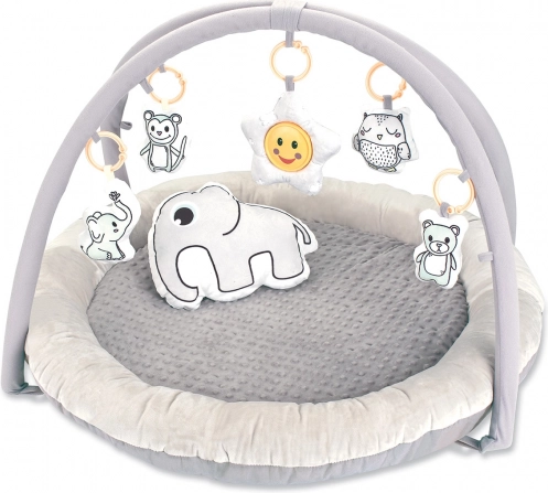 Mata edukacyjna dla niemowląt Comfort Cuddle Grey