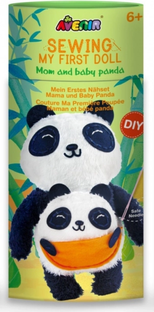 Zestaw do szycia Mój Pierwszy Pluszak Panda dla dzieci