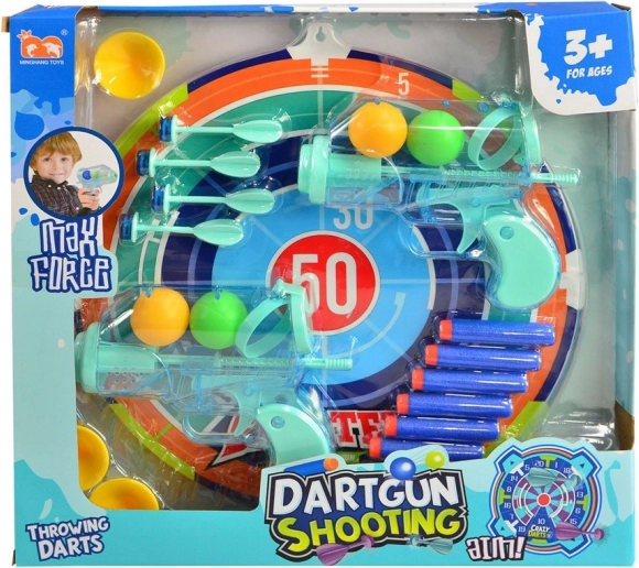 Tarcza dla dzieci z akcesoriami 25 cm