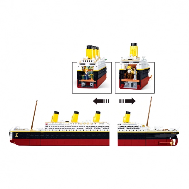 Sluban Titanic M38-B1122 Titanic ekstra duży