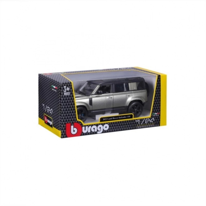 Metalowy samochodzik Land Rover Defender 110 zielony