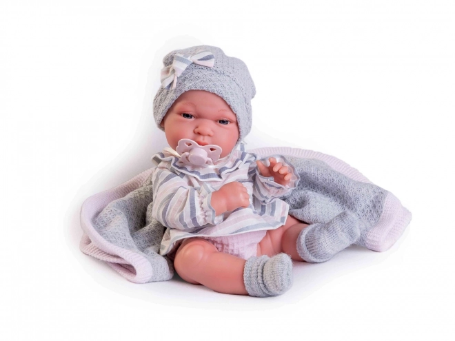 Antonio Juan 60029 TONETA - realistyczna lalka bobas z całowinylowym ciałem - 33 cm