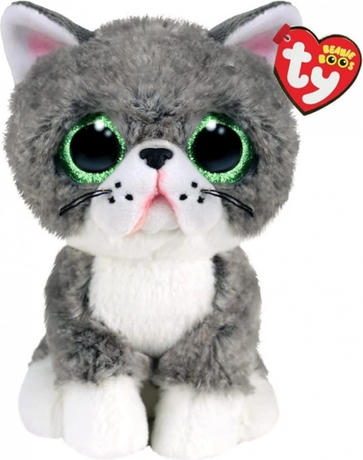 TY maskot szary kot Fergus 15 cm