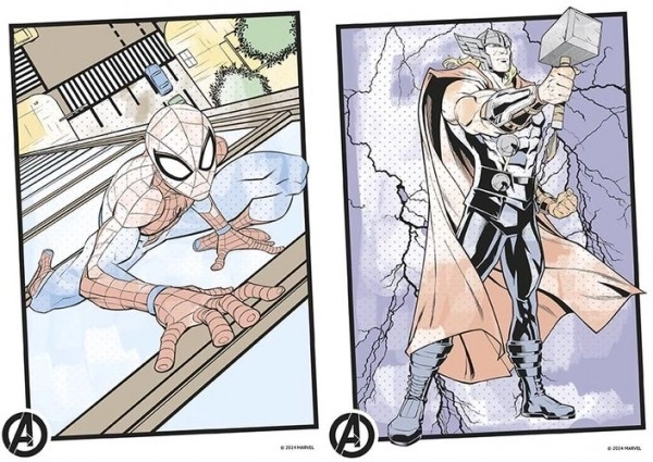 Kolorowanki Maluj wodą Marvel