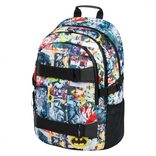 BAAGL Szkolny plecak Skate Batman Komiks
