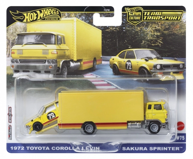 Zestaw pojazdów na 50. rocznicę od Hot Wheels i Toyota Corolla