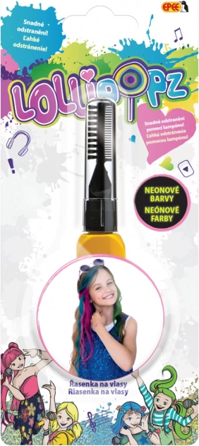 Tusze do włosów LOLLIPOPZ – żółty